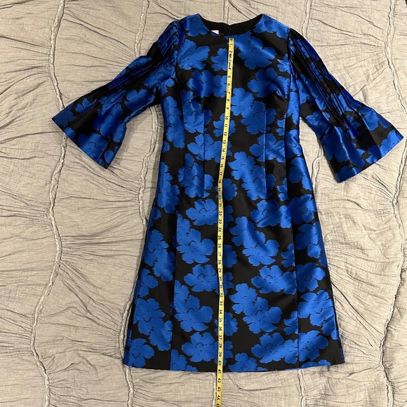NWOT black-blue dress (Rickie Freeman for Teri Jon) - Picture 10 of 12